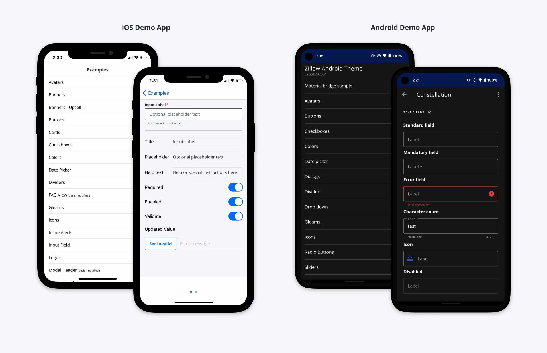 Demo Apps