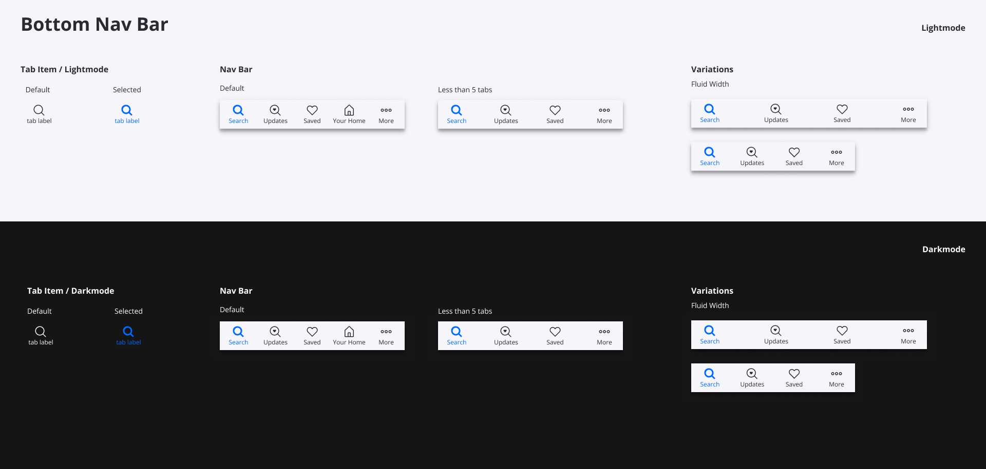 Bottom Nav Bar