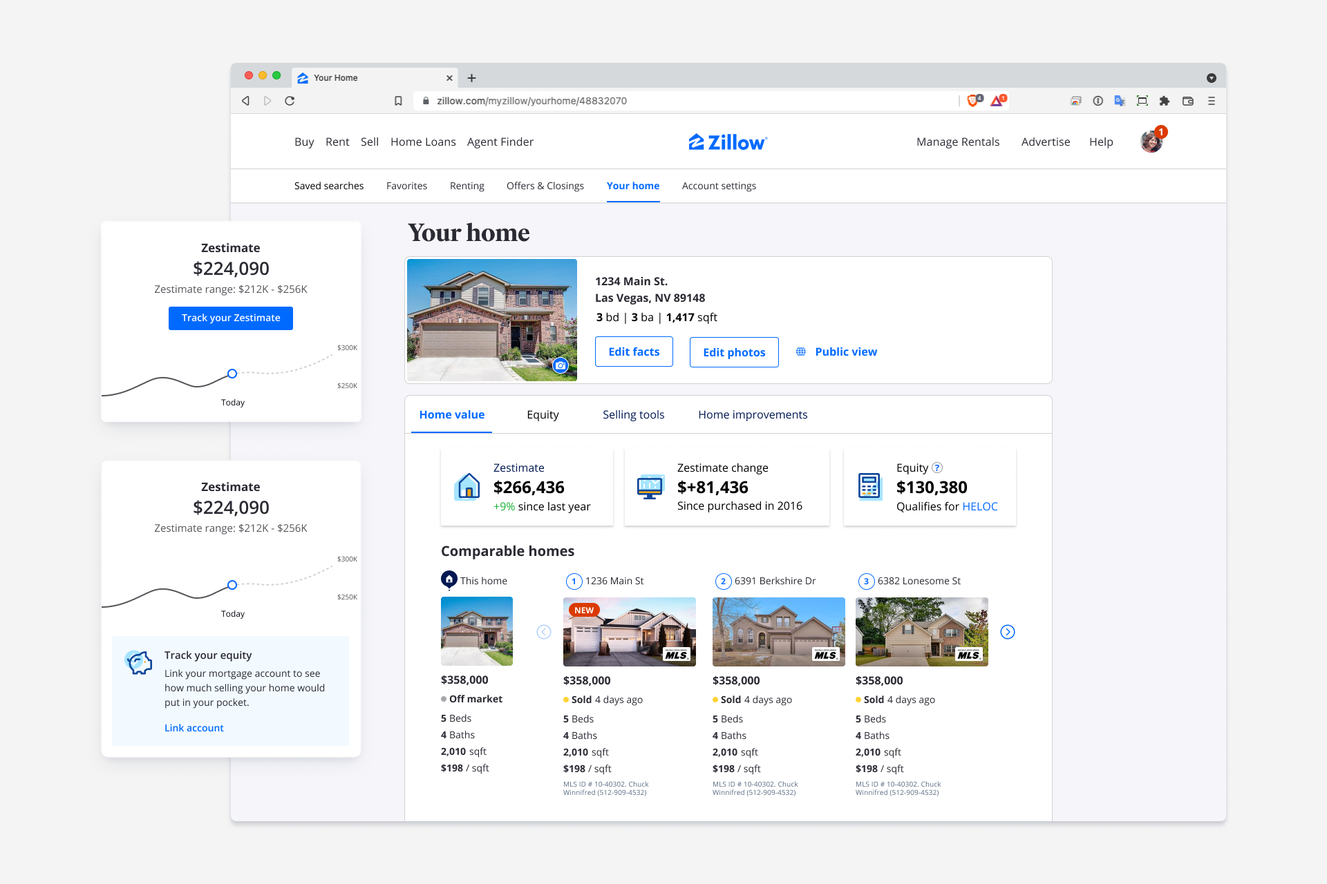 Track Home Value